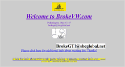 Desktop Screenshot of brokevw.com