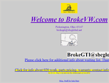 Tablet Screenshot of brokevw.com